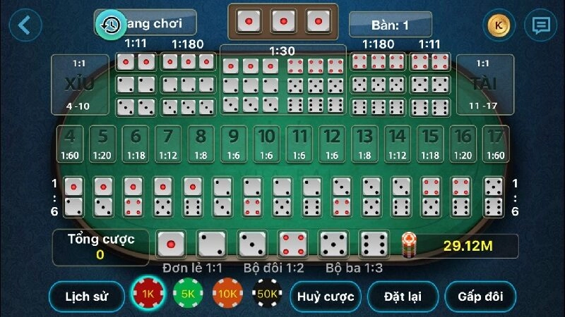Cách chơi Tài Xỉu online luôn thắng